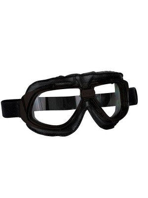RETRO MOTOCIKLO AKINIAI STORMER AVIATOR JUODI